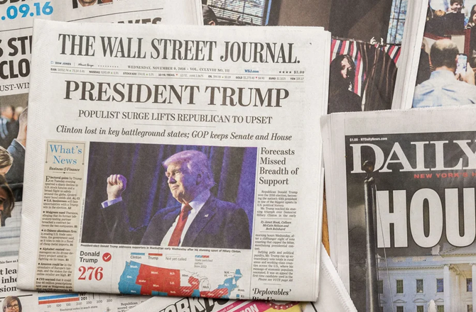 وال اسٹریٹ جرنل رپورٹ: ٹرمپ کی سخت بیانیہ پالیسی دراصل نفسیاتی حکمتِ عملی