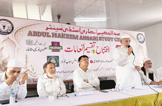 بھیونڈی : طیب مسجد میں طلبہ کے لئے ’’عبدالحکیم انصاری اسٹڈی سینٹر‘‘ کا افتتاح
