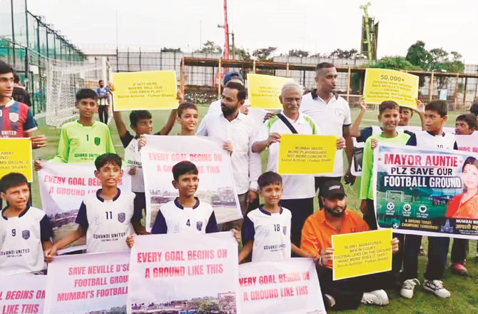 سماعت مکمل ہونے تک نیویل ڈیسوزا فٹبال گراؤنڈ میں تبدیلی نہ کرنے کا وعدہ 