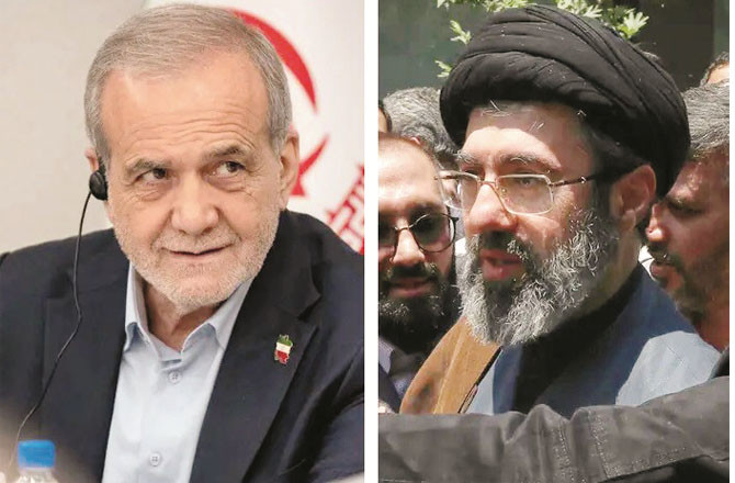 ایرانی صدرمسعود پزشکیان نے نئے سپریم لیڈر مجتبیٰ خامنہ ای سے اہم ملاقات کی 