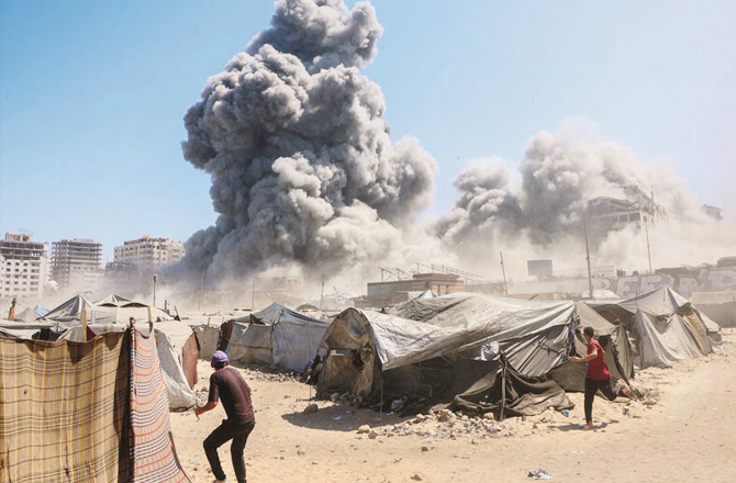  اسرائیلی فوج کی غزہ پر تازہ جارحیت، گولہ باری اور فائرنگ،۱۹؍ فلسطینی شہید