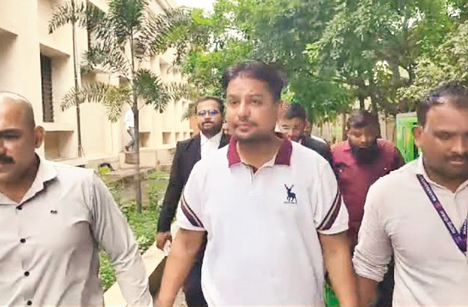 ناسک ٹی سی ایس معاملے میں ایم آئی ایم کارپوریٹر متین پٹیل کی گرفتاری 