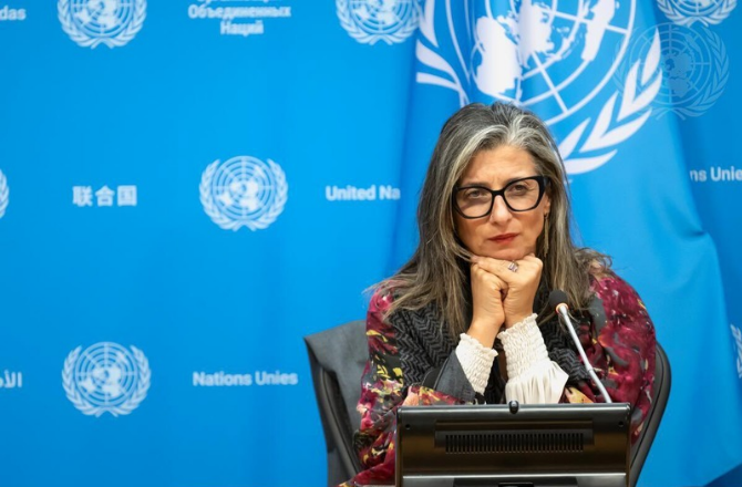 ایمنسٹی انٹرنیشنل نے فرانسسکا البانیز کی حمایت کی، فرانس کی جانب سے استعفیٰ کے مطالبہ کی مذمت کی