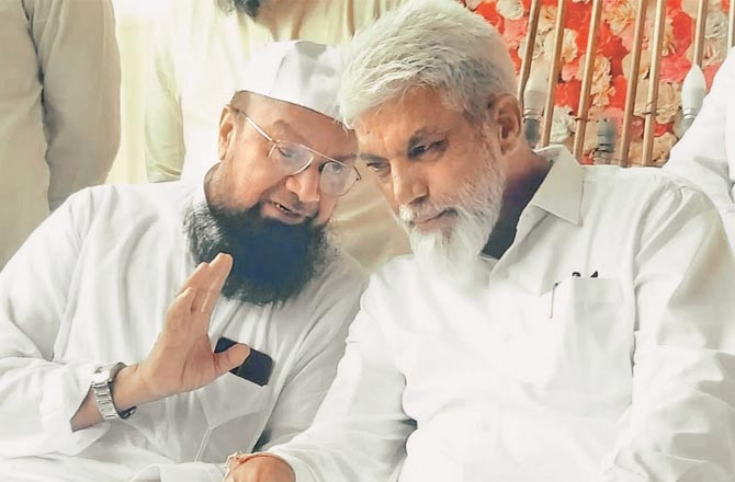 مالیگاؤں کارپوریشن پر قبضہ کی کوششوںکے درمیان شیوسینا اور مجلس کے درمیان تبادلۂ خیال