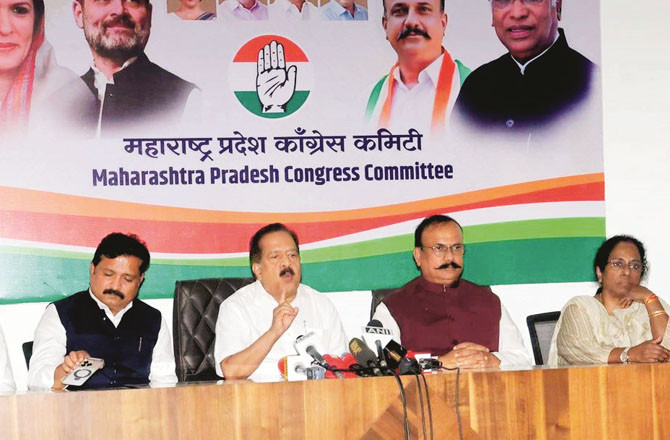 کانگریس عوامی مسائل کو حل کرنے کیلئے سڑکوں پر اترے گی: رمیش چینی تھلا