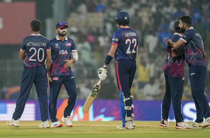 ٹی ۲۰؍ ورلڈ کپ: امریکہ کی نمیبیا کے خلاف تاریخی فتح، نمیبیا ٹورنامنٹ سے باہر