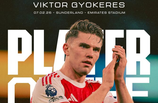 آرسنل کی فتوحات کا سلسلہ برقرار، سنڈر لینڈ کو شکست،۹؍ پوائنٹس کی برتری