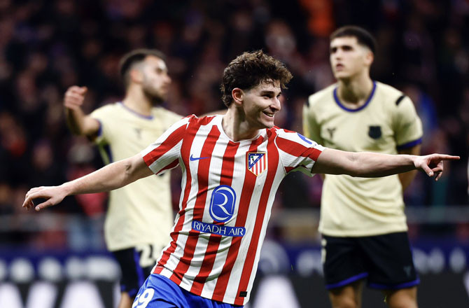 ایٹلیٹیکو میڈرڈ کے ہاتھوں  بارسلونا فٹبال کلب کی دُرگت 