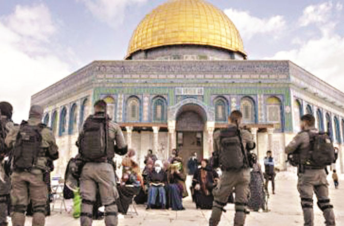 رمضان میں اسرائیل کا مسجد اقصیٰ کے گرد اضافی نفری تعینات کرنے کا اعلان