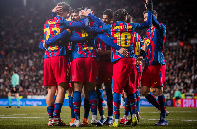 کوپا ڈیل رے: یامل اور راشفورڈ کا جادو چل گیا، بارسلونا سیمی فائنل میں داخل