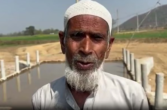 بہار: پنکچر ساز سرفراز نے اپنی والدہ کی یاد میں پل تعمیر کردیا،۴۰؍ گائوں مستفیض