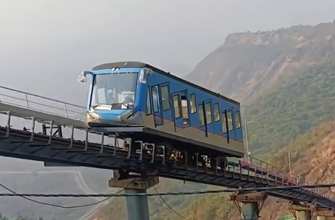 کلیان: حاجی ملنگ فینیکولرروپ وے سروس میں سیکوریٹی کی سنگین کوتاہی 