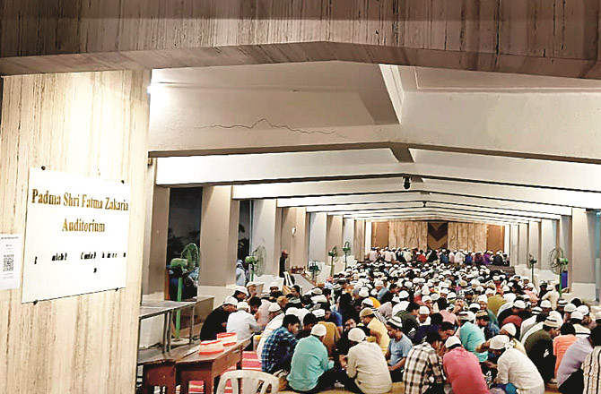 مہاراشٹر کالج نمازکمیٹی ۳۷؍ سال سے افطارو تراویح کا نظم کررہی ہے