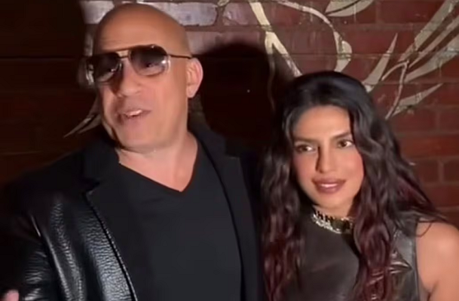 ون ڈیزل نے پرینکا چوپڑہ کو نیلسن منڈیلا سے تشبیہ دی