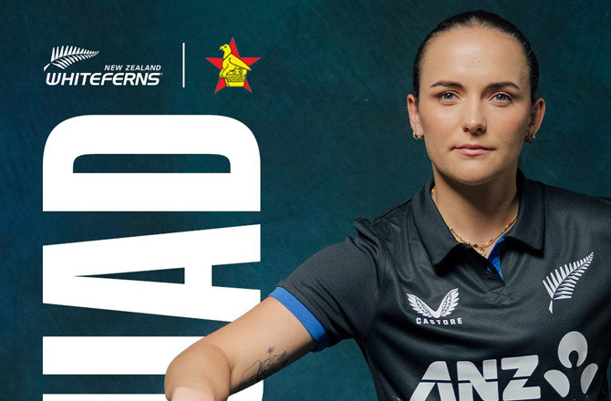 زمبابوے کے خلاف نیوزی لینڈ ویمن ٹیم کا اعلان، میلی کیر کپتان مقرر