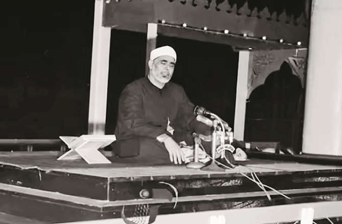 مشہور زمانہ قاری شیخ محمود خلیل الحصری کوپس از مرگ ’عالمی قرآنی شخصیت‘ کا اعزاز