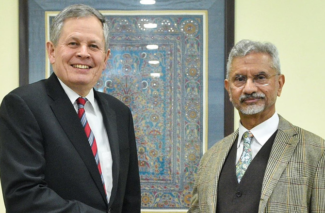 ٹریڈ ڈیل پر ہندوستان -امریکہ کی بات چیت ہوگی! ایس جے شنکر