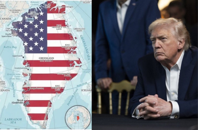 ٹرمپ گرین لینڈ پر قبضے کیلئے فوج کے استعمال سمیت دیگر متبادلات پر تبادلہ خیال کررہے ہیں: وہائٹ ہاؤس