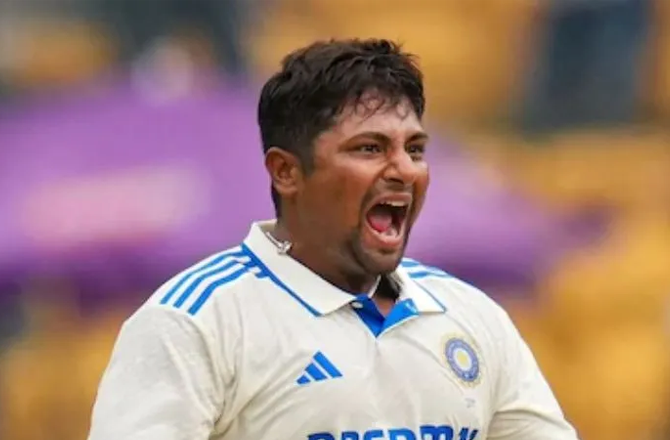 رنجی ٹرافی: سرفراز خان کی شاندار ڈبل سنچری، ممبئی نے  حیدرآباد پر شکنجہ کسا