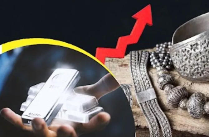 چاندی کی قیمت: ایک مہینے میں ایک لاکھ روپے مہنگی ہوئی چاندی 