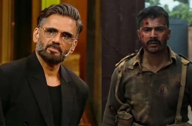 ورون دھون کی حمایت میں اترے سنیل شیٹی، ٹرولرز کو دیا  زبردست جواب 