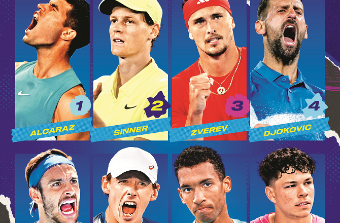 سیمی فائنل میں سنر اور جوکووچ کا مقابلہ متوقع 