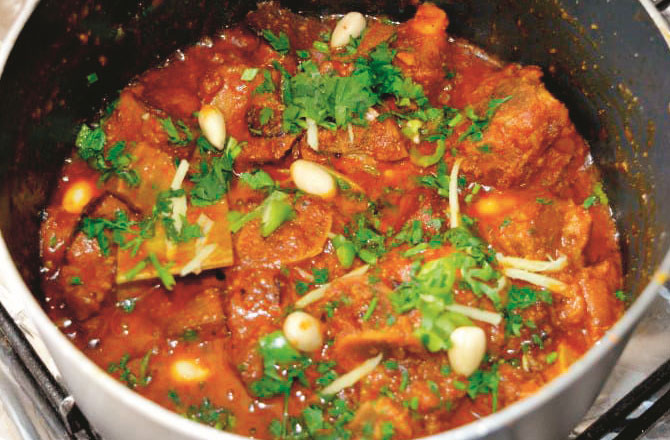 آج کا پکوان: بادامی گوشت