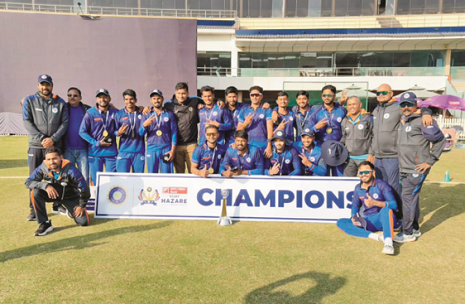 شبیرخان کی خطرناک گیندبازی، پلیٹ گروپ میں بہارچمپئن