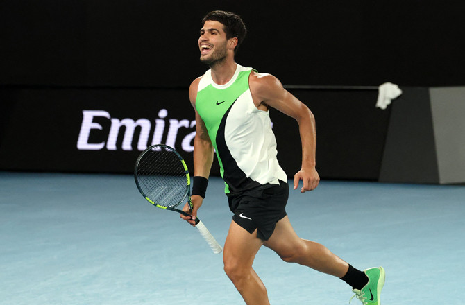 آسٹریلین اوپن: سیمی فائنل میں الکاراز اور زیوریو آمنے سامنے