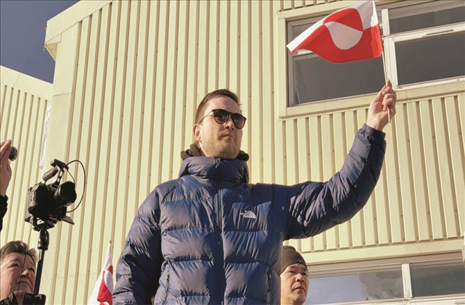 الحاق و قبضے کے امریکی منصوبےپر گرین لینڈ برہم 