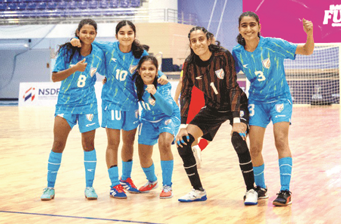 دیتی قانون گو کے ۴؍ گول، یکطرفہ مقابلے میں ہندوستان نے نیپال کوہرادیا