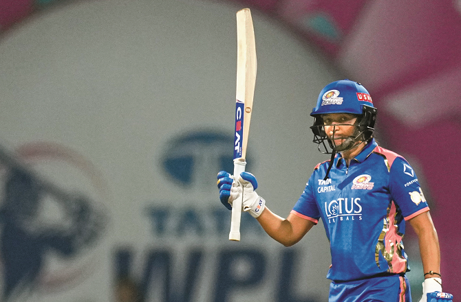 ہرمن پریت کور کی قائدانہ بلے بازی ،ممبئی کی دہلی پر فتح 