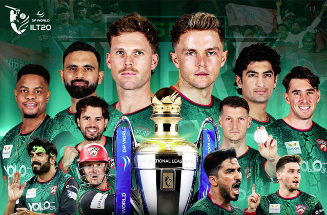 ڈیزرٹ وائپرز کی تاریخی کامیابی، پہلی بار آئی ایل ٹی ۲۰؍ چیمپئن