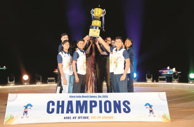 کھیلو انڈیا بیچ گیمز۲۰۲۶ء کا اختتام، ۱۱؍ تمغوں کے ساتھ کرناٹک چمپئن بنا