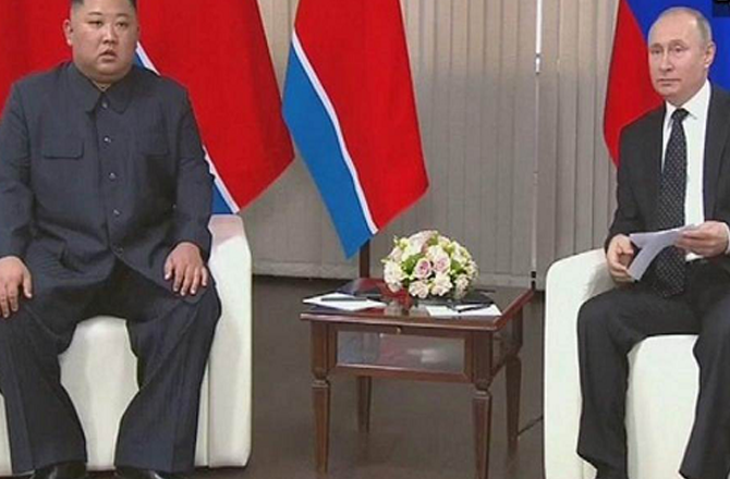 یوکرین جنگ طول پکڑنے پر کم جونگ اُن کاپوتن کو ’’غیر مشروط حمایت‘‘ کا اعلان