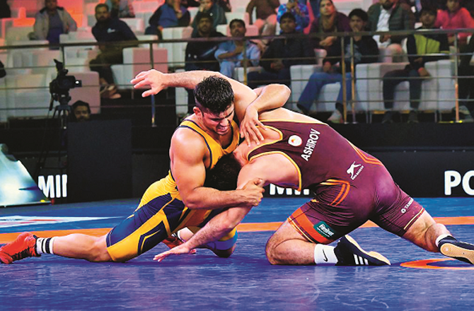  امیت کی شاندار کارکردگی سے مہاراشٹر کیسری ٹیبل میں سرفہرست