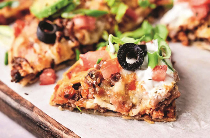 آج کا پکوان: میکسیکن چِلی پیزا