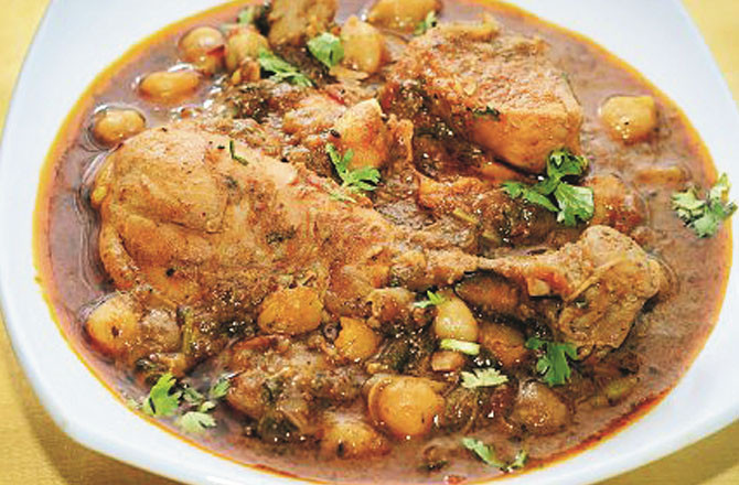 آج کا پکوان: مرغ چنا