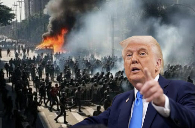 ٹرمپ نے ایرانیوں سے احتجاج جاری رکھنے کی اپیل کی، کہا ’مدد راستے میں ہے‘ 