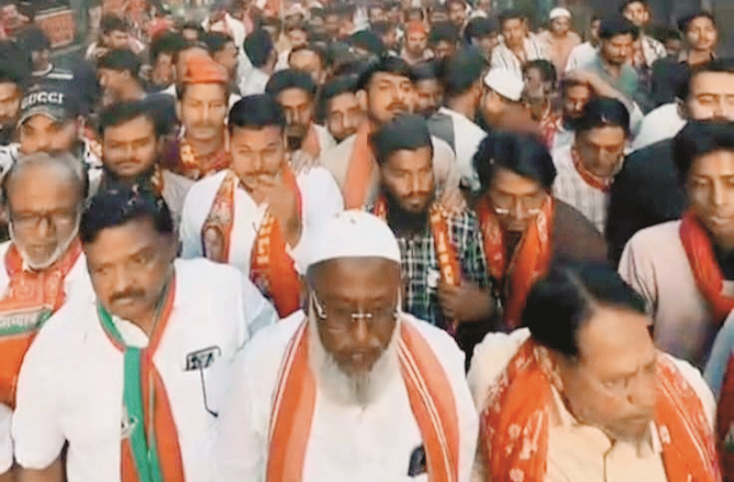 بھیونڈی وارڈ نمبر ۱۹؍  میں سماجوادی اُمیدوار عوامی حمایت سے پُراعتماد