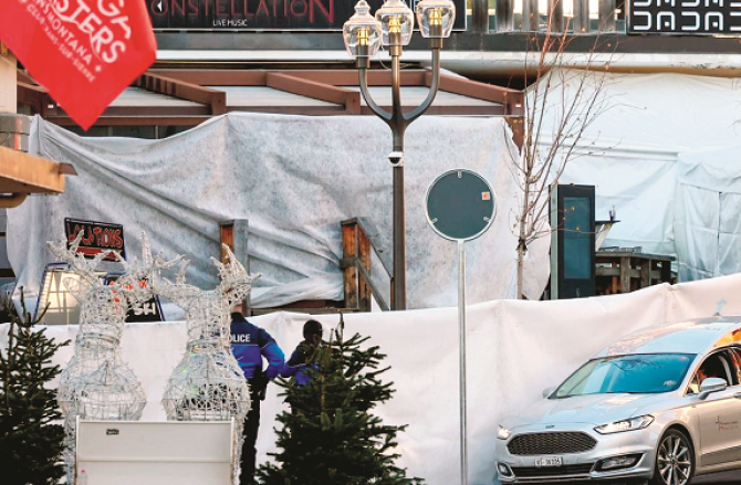 سوئٹزر لینڈ :جنیوا میں سیاحتی مقام پر سال نو کی تقریب میں ’دھماکہ‘ اور آتشزدگی،۴۰؍ افراد ہلاک