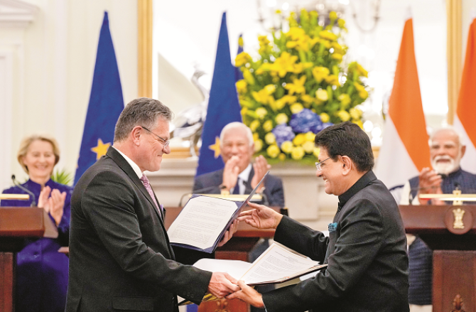 یورپی یونین کے ساتھ آزادانہ تجارت کا تاریخی معاہدہ، ۹۹؍ فیصد اشیاء ٹیرف سے مستثنیٰ