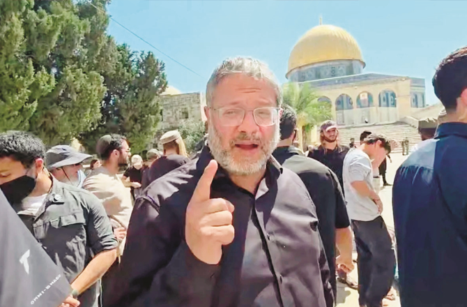 مسجد اقصیٰ میں اشتعال انگیز کارروائیوں کی مذمت