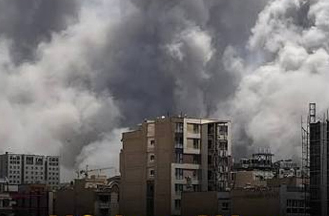 امریکہ کے ایران پر ایک بار پھر فضائی حملے شروع