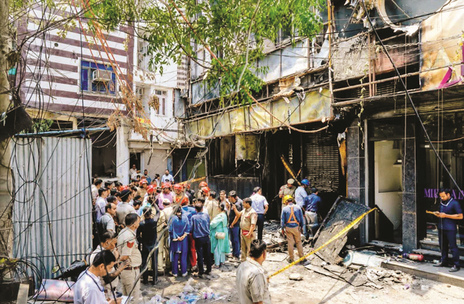 دہلی: گزشتہ ۶؍ سال میں آتشزدگی کے باعث ۵۴۳؍ افراد لقمہ اجل بنے