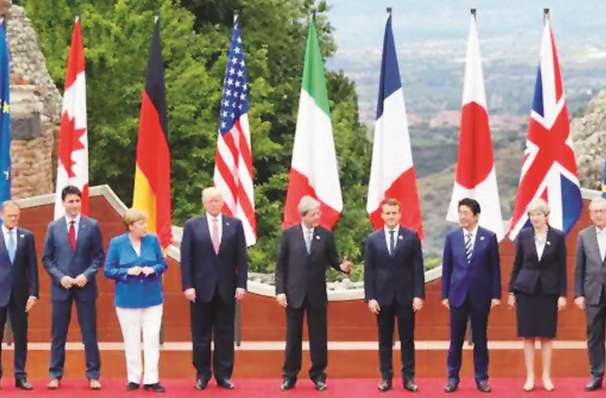 فرانس :آج سے جی سیون اجلاس ، ایران جنگ مرکزی موضوع