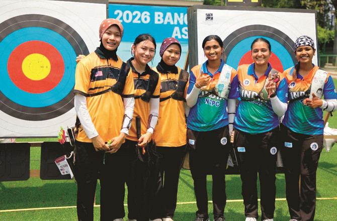 ایشیا کپ تیراندازی میںہندوستانی مردوں اور خواتین کی ٹیم کی شاندارکارکردگی 