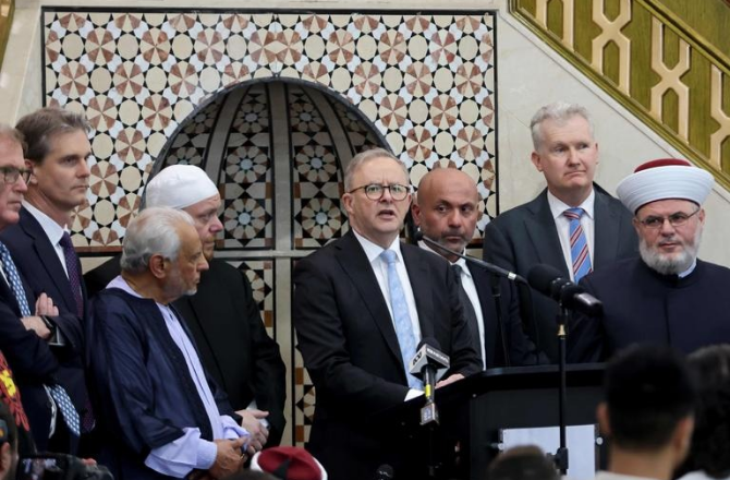 آسٹریلیا: عید کے موقع پر وزیر اعظم البانیز کو شدید ردعمل کا سامنا، مظاہرین کی اسرائیل موقف پر تنقید