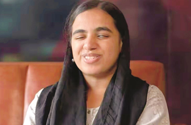 سول سروس امتحان میں ۳۹۷؍ویں رینک سے کامیاب جسیلہ جنت بصارت سےمتاثرہ  ہیں