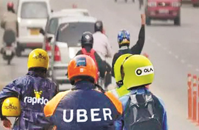 ریپیڈو، اولا اور اوبر کے بائیک ٹیکسی کے عبوری لائسنس منسوخ